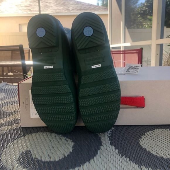 NWT Hunter women’s original tall green rain boots size 7 - Picture 4 of 5